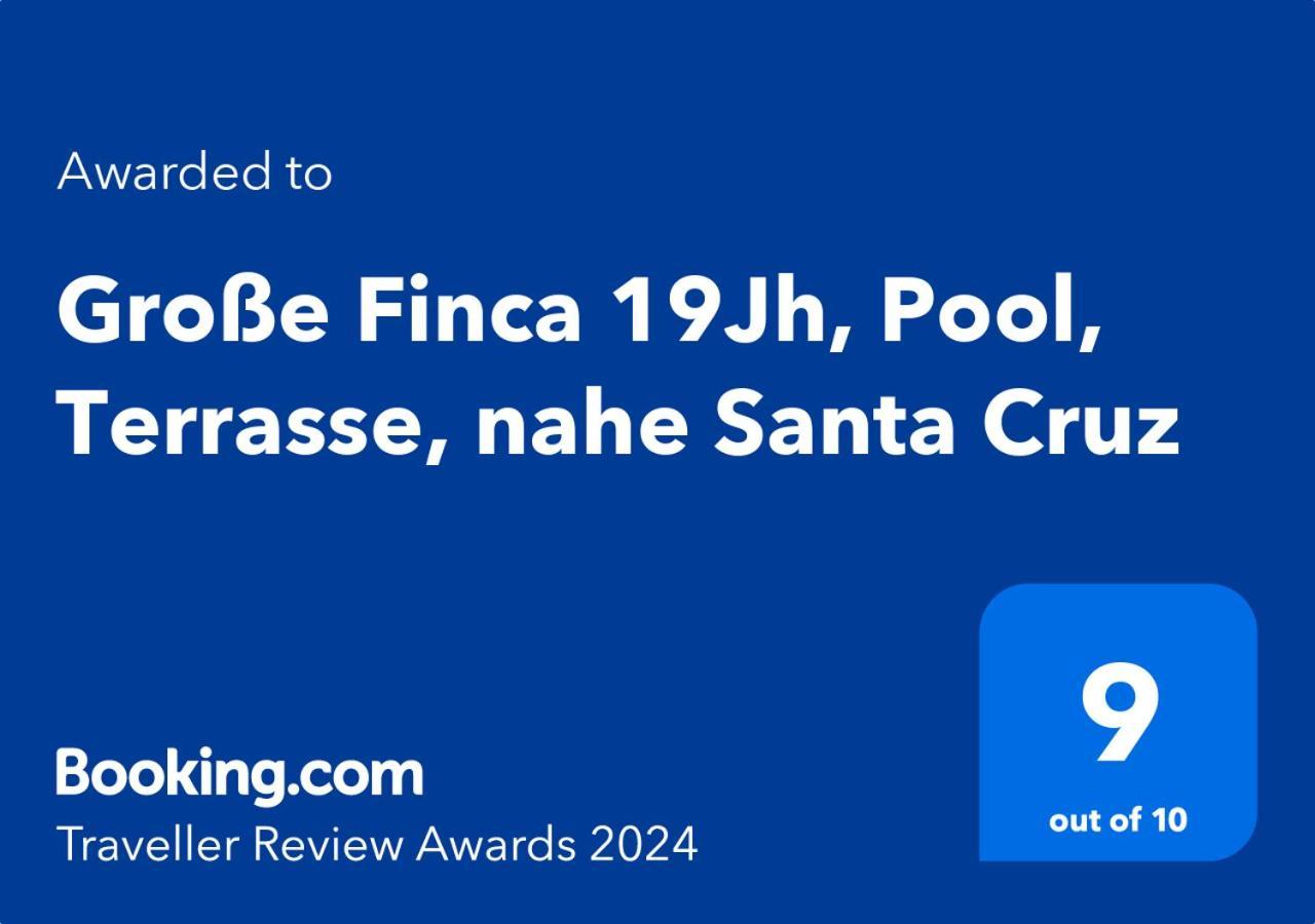 Grosse Finca 19Jh, Pool, Terrasse, Nahe Santa Cruz Santa Cruz de la Palma  Buitenkant foto